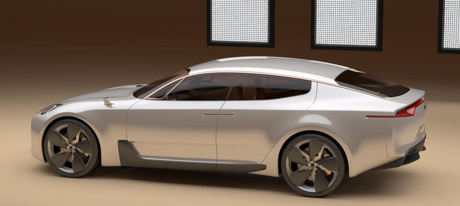  Kia GT Concept 2011 года  (фото 22 из 34)